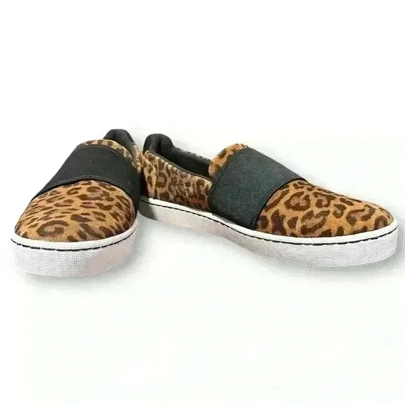 Clarks Pawley Wes Sneaker, Leopard Print Suede, Womens Size 7 **Like New** - Picture 5 of 10